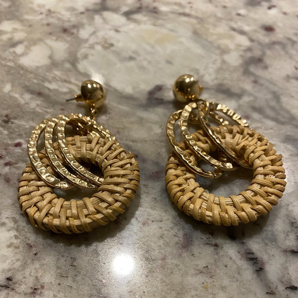 Basket Earrings **BUNDLE THIS ITEM AND SAVE**